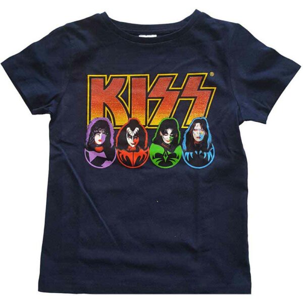 T-shirt KISS faces pour enfants