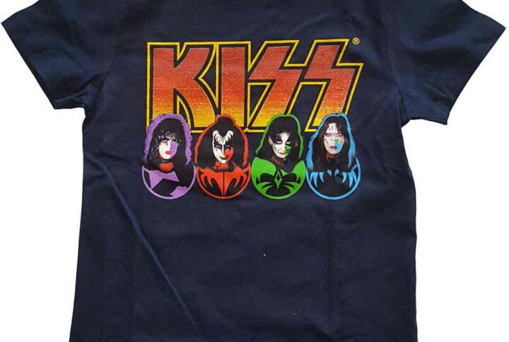 T-shirt KISS faces pour enfants