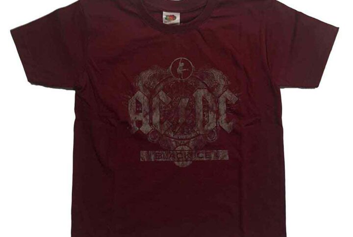 T-Shirt AC/DC enfant Black Ice