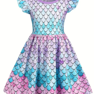 Robe enfant petite Sirène