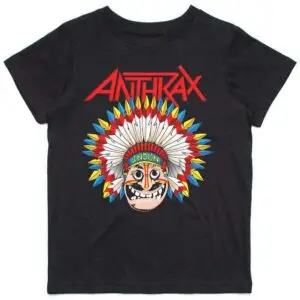 Tee-shirt Anthrax pour enfants war dance