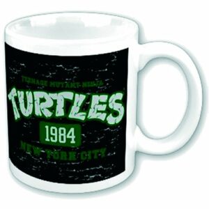 Mug Tortue Ninja 1984 en céramique - Vue de face